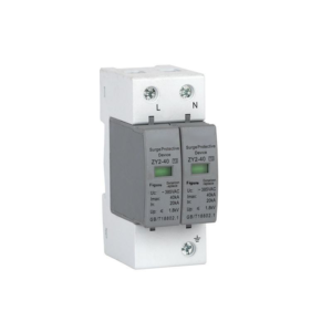 ac spd 2p 40ka 385v type 2 surge protector industrial lightning arrester