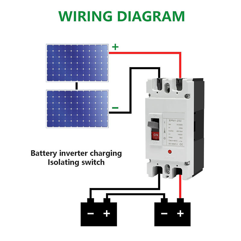 dc mccb 1000v adjustable current wifi smart waterproof breaker dc mccb 1000v adjustable current wifi smart waterproof breaker