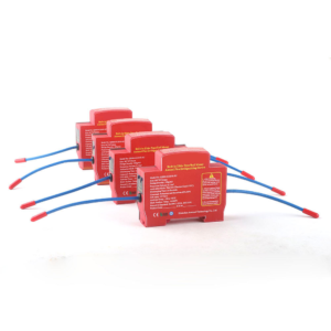 din rail aerosol fire extinguisher 12g automatic sliding device