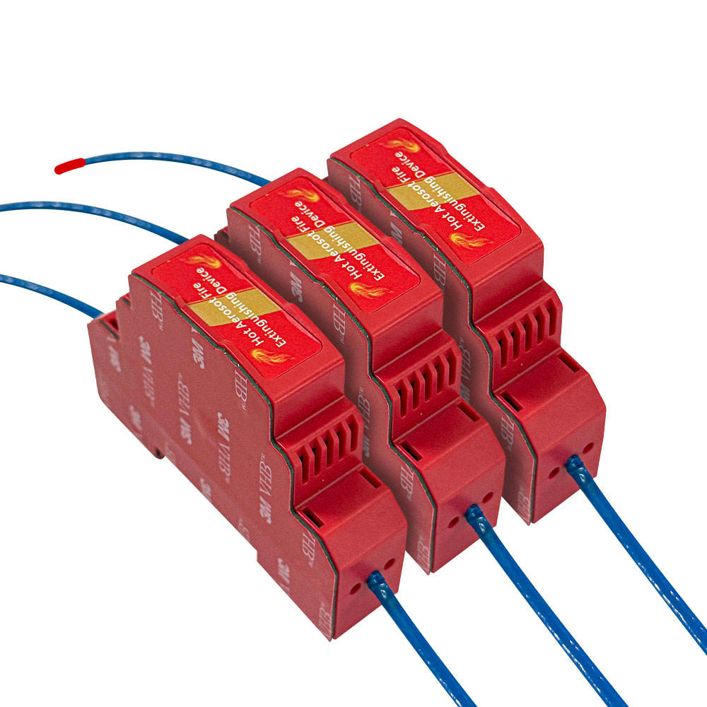 din rail automatic aerosol fire extinguisher data center class d