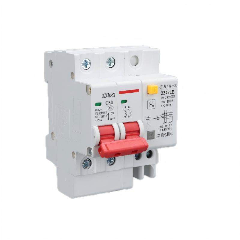 dz47le 2p 63a rccb rail mount residual current circuit breaker dz47le 2p 63a rccb rail mount residual current circuit breaker