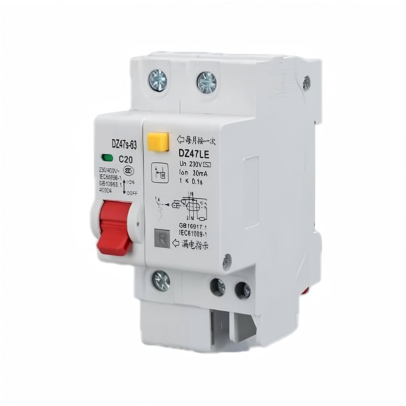 dz47le 2p 63a rccb rail mount residual current circuit breaker dz47le 2p 63a rccb rail mount residual current circuit breaker