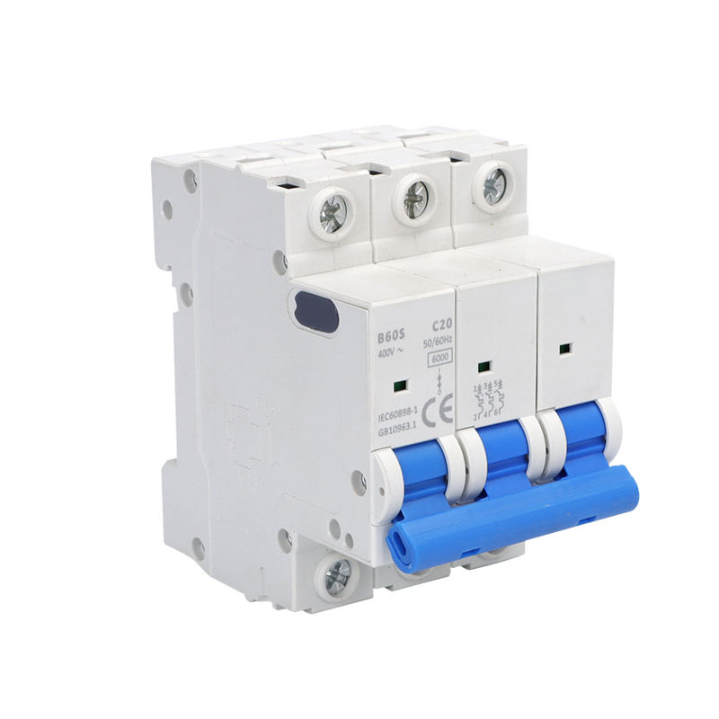 nxb 60 mcb 3p 10a 63a din rail circuit breaker 6ka 400v