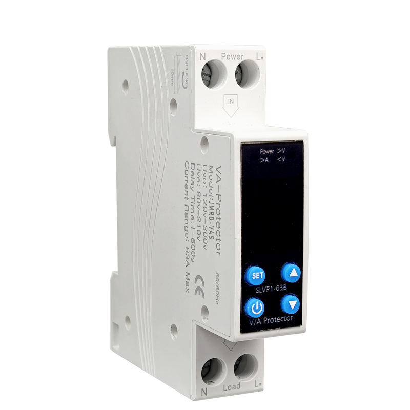voltage current protector 63a 110v/220v single phase din rail adjustable voltage current protector 63a 110v/220v single phase din rail adjustable