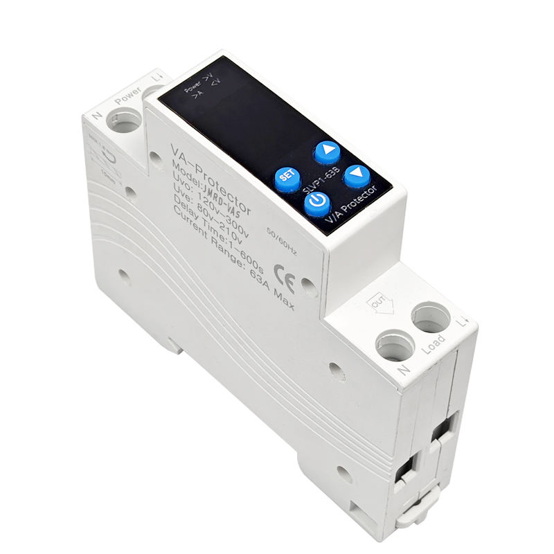 voltage current protector 63a 110v/220v single phase din rail adjustable voltage current protector 63a 110v/220v single phase din rail adjustable