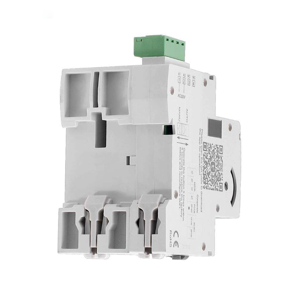wifi smart mcb rccb rcbo 2p 40a 30ma 100ma auto recloser breaker wifi smart mcb rccb rcbo 2p 40a 30ma 100ma auto recloser breaker