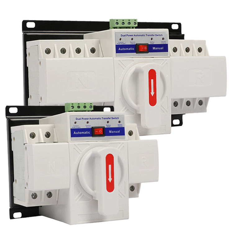 ats cb 220v 2p 4p 63a dual power changeover switch ats cb 220v 2p 4p 63a dual power changeover switch