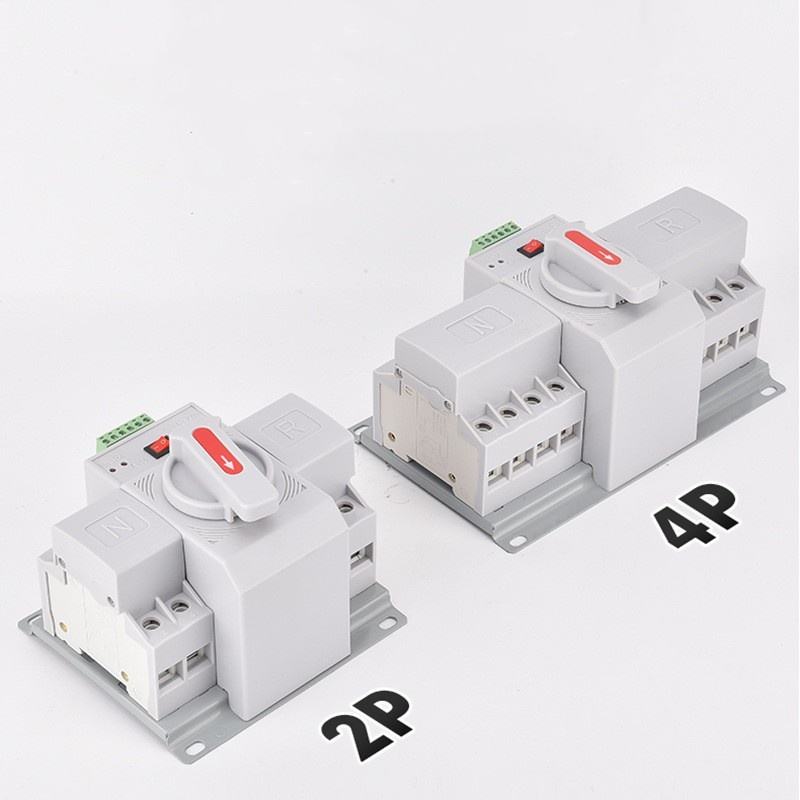 dual power transfer switch 2p3p4p 63a 125a single phase manual auto dual power transfer switch 2p3p4p 63a 125a single phase manual auto